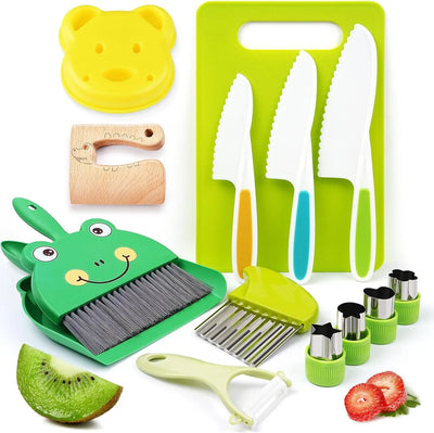 Kids' Toy Kitchen Play Set – Pretend Cooking Utensils for Children