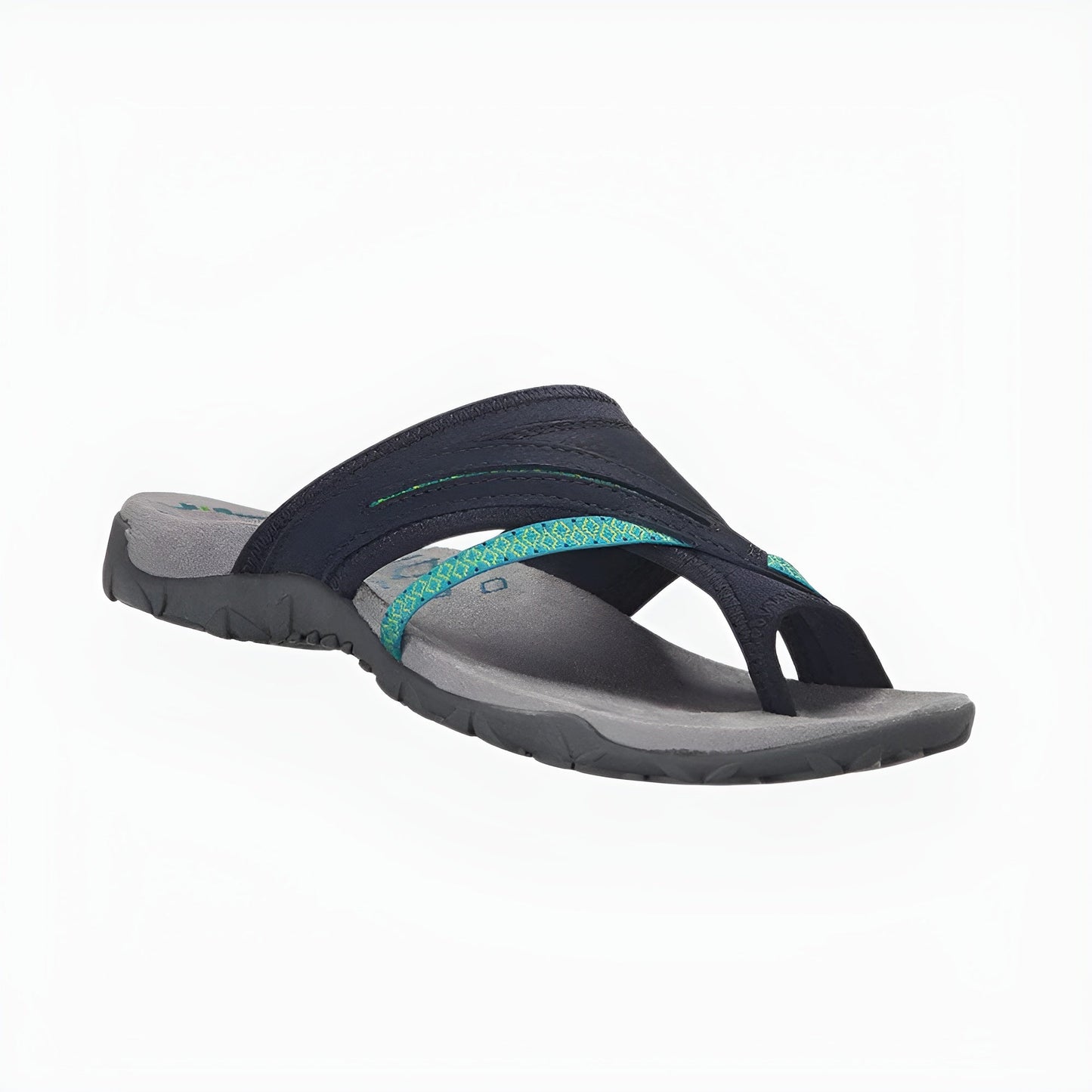 Comfortable Orthopaedic Sandals for Women, Vegan Leather Sandals with Cushioned Footbed