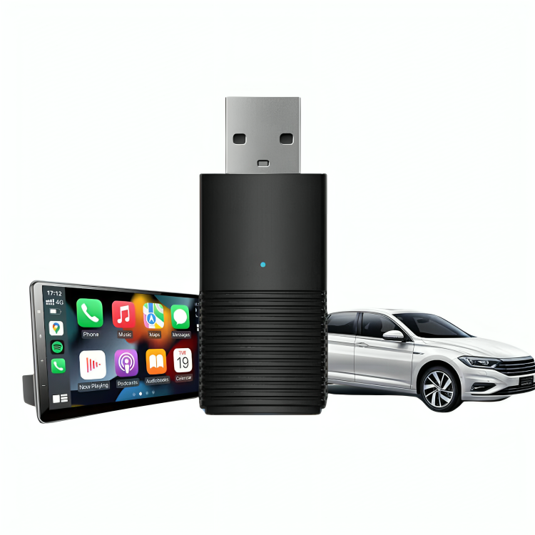 Wireless Car Adapter – CarPlay & Android Auto Connect Dongle