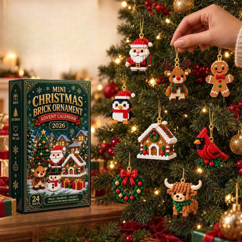 Christmas Advent Calendar – 24 Buildable Mini Figures