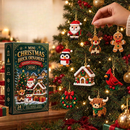 Christmas Advent Calendar – 24 Buildable Mini Figures