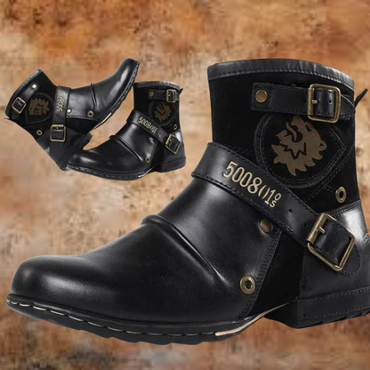 Men's Vintage Boots – Rugged Lace-Up Ankle Boots