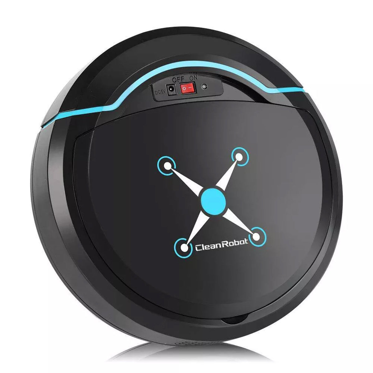 Slim automatic robot vacuum cleaner