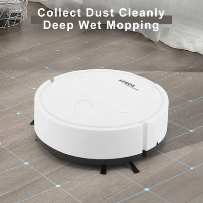 Slim automatic robot vacuum cleaner