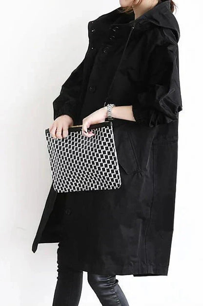 Hooded Raincoat – Waterproof Urban Rain Jacket