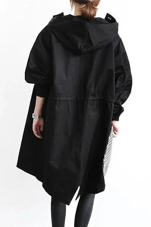 Hooded Raincoat – Waterproof Urban Rain Jacket