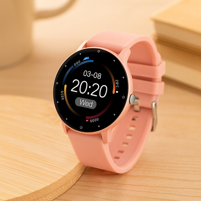 Smart Health Watch with Heart Rate & Activity Tracking