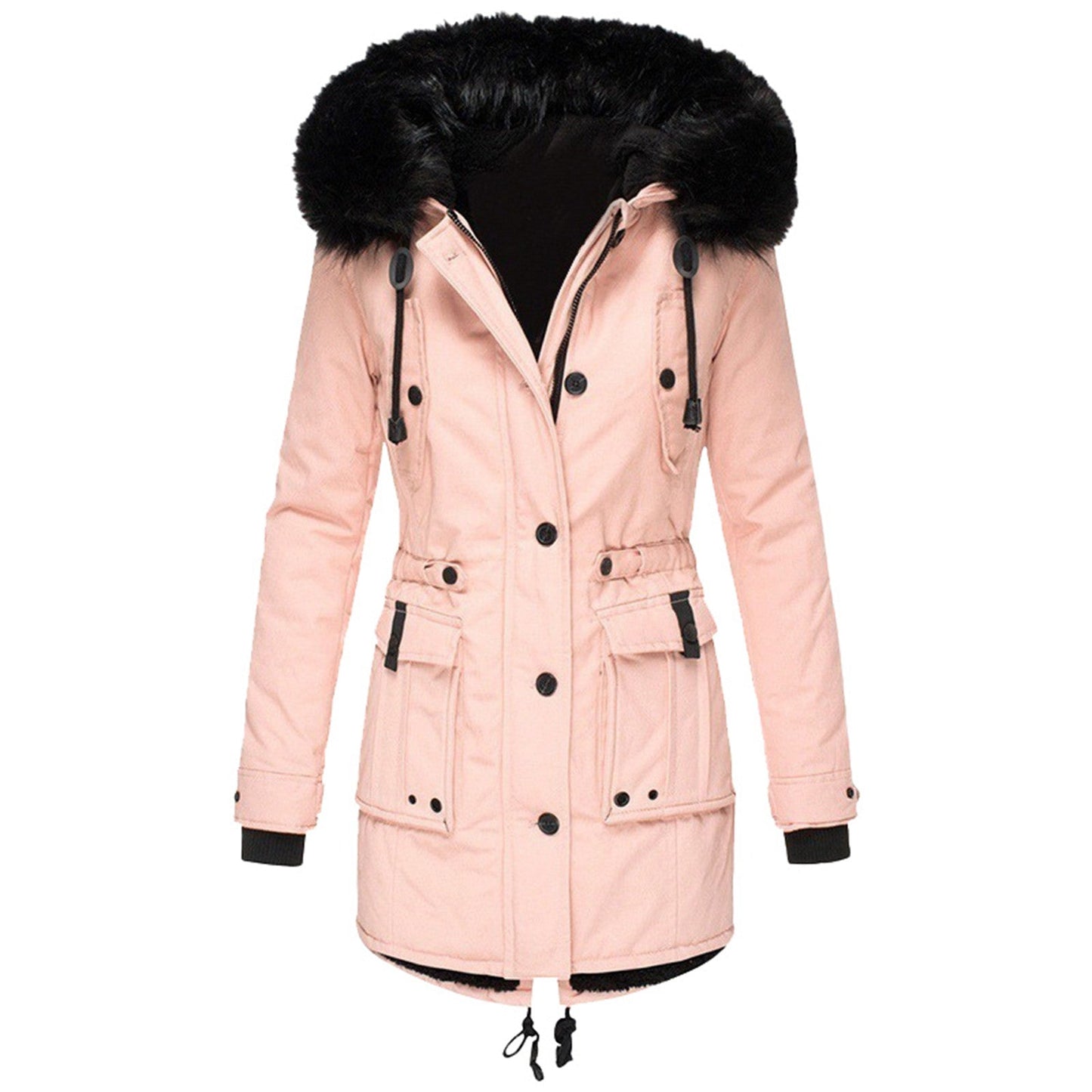 Women's warm cotton parka winter coat