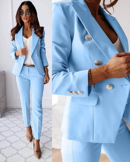 Women's office trouser suit