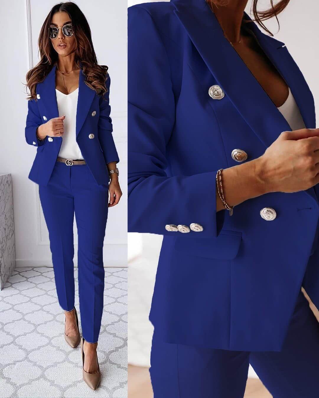 Women's elegant two-piece suit
