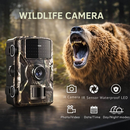 Trail Camera – Motion-Activated Infrared Wildlife Camera
