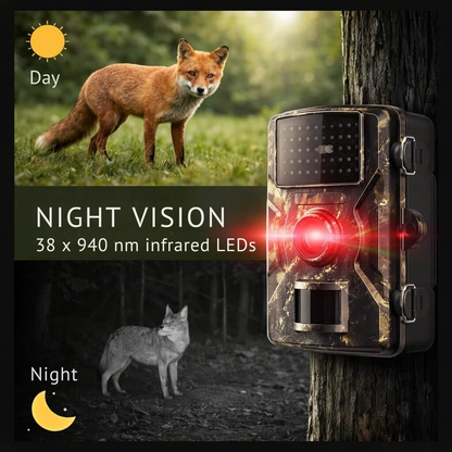 Trail Camera – Motion-Activated Infrared Wildlife Camera