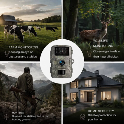 Trail Camera – Motion-Activated Infrared Wildlife Camera