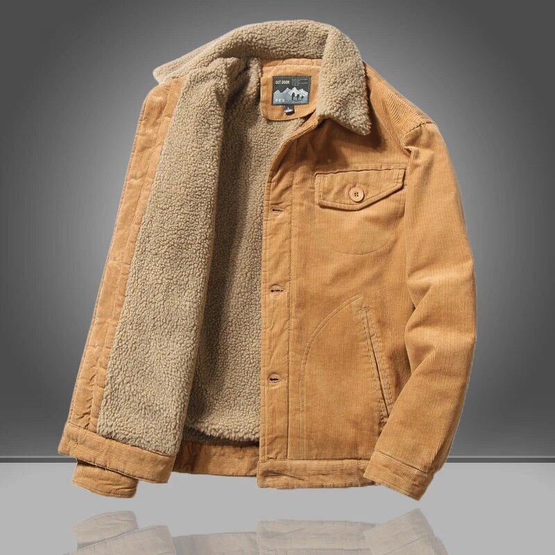 Men's Winter Jacket – Warm Padded Coat