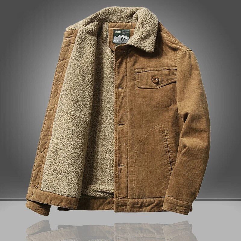 Men's Winter Jacket – Warm Padded Coat