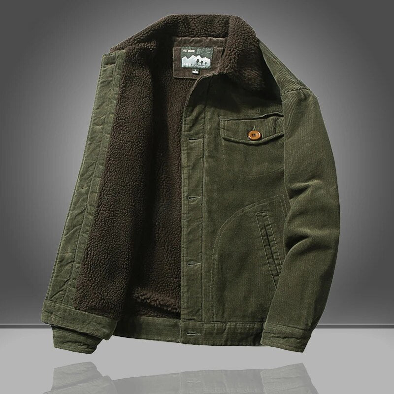 Men's Winter Jacket – Warm Padded Coat