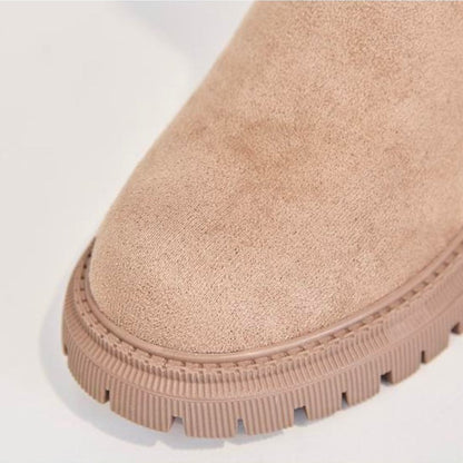 Women's fur-lined ankle boots