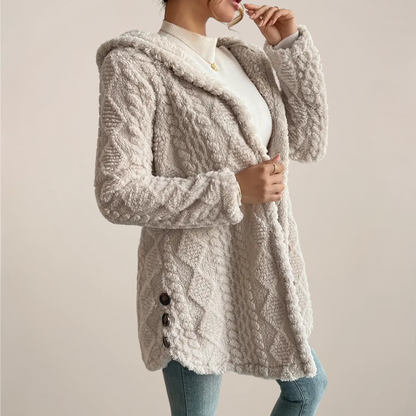 Women's Knit Cardigan – Loose Open-Front Spring Cardigan