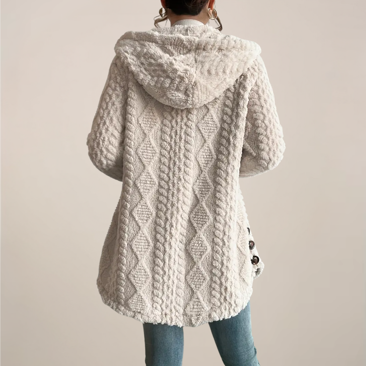 Women's Knit Cardigan – Loose Open-Front Spring Cardigan