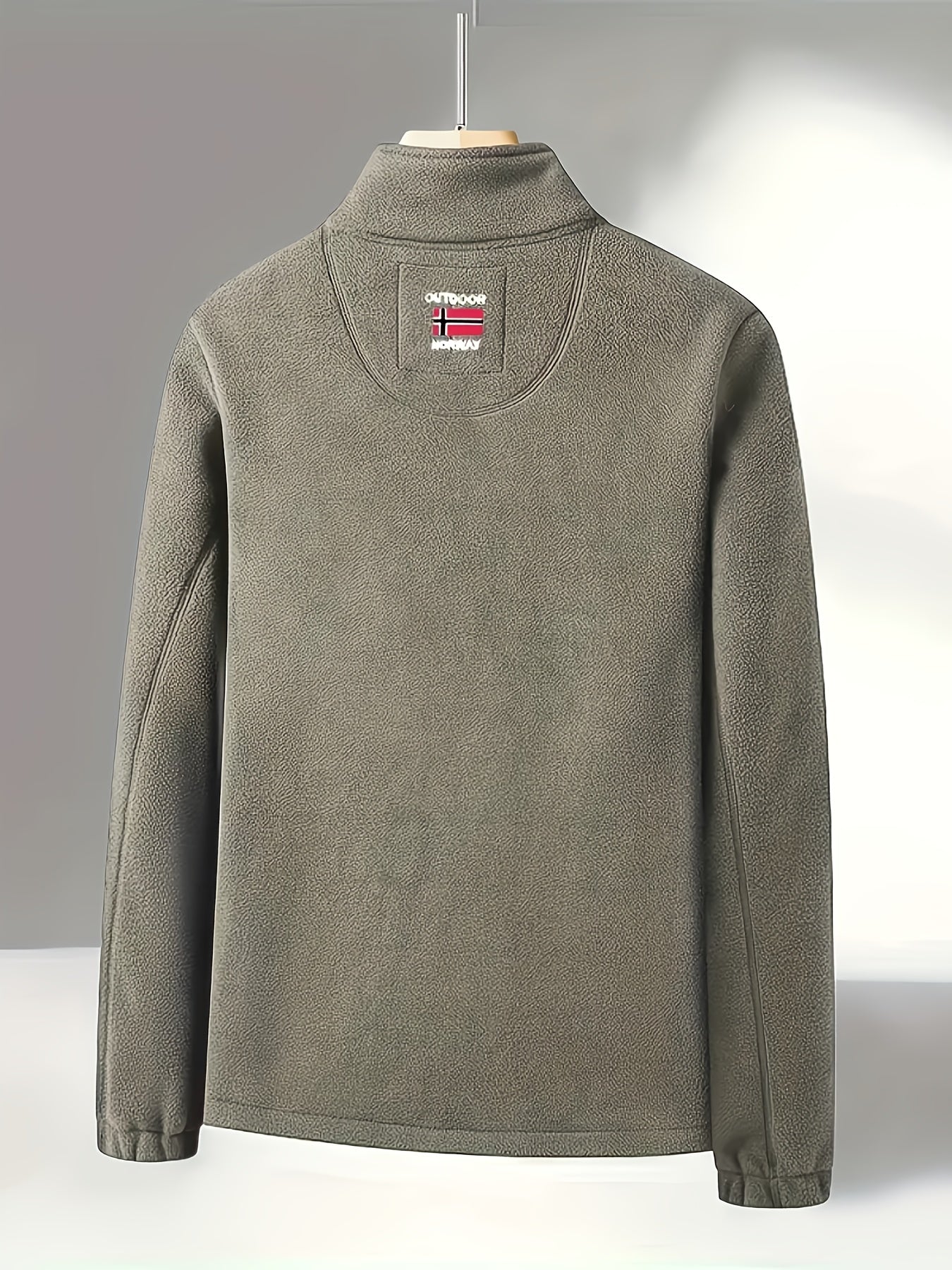 Fleece Jacket – Soft Warm Outdoor Jacket with High Collar
