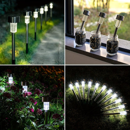 Solar Sensor Garden Lights Set – Stylish Outdoor Path Lighting