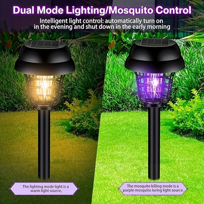 Solar Insect Killer Lamp – Mosquito & Fly Trap, Set of 2