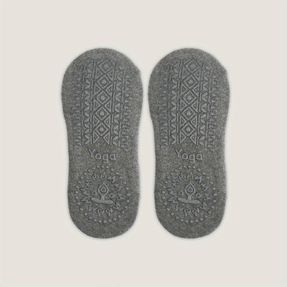 Cross-Strap Yoga Socks for Stability