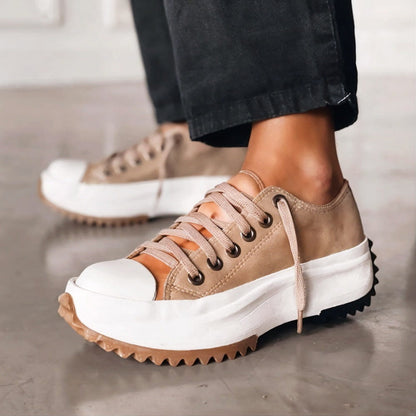Women's cushioned arch-support comfort sneakers