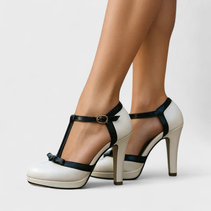 Women's elegant comfort heels