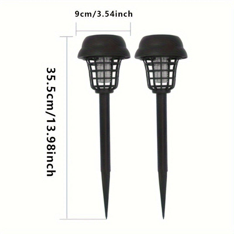 Solar Insect Killer Lamp – Mosquito & Fly Trap, Set of 2