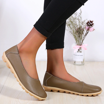 Flexible Slip-On Loafers for Women – Stylish Flat Shoes in Ten Shades