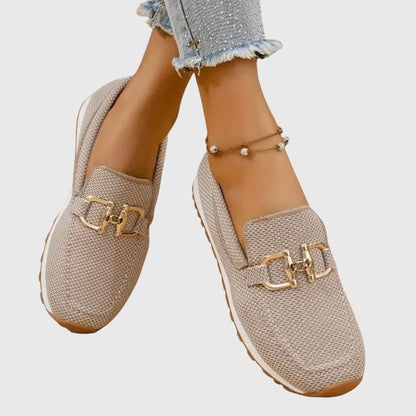 Women's slip-on cushioned comfort loafers