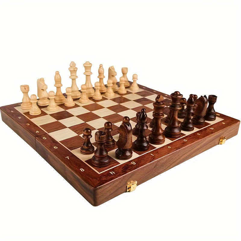 Wooden Chess Set – Tournament-Quality Handcrafted Pieces