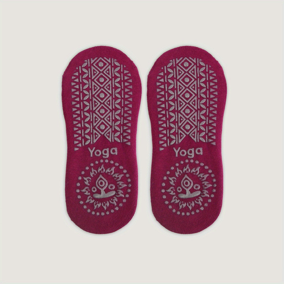 Cross-Strap Yoga Socks for Stability