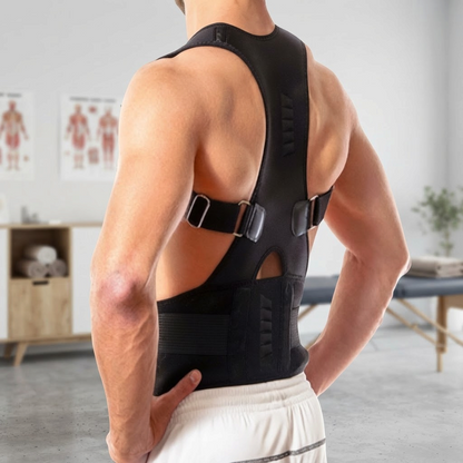 Adjustable Back Support Strap with Buckle Fastening