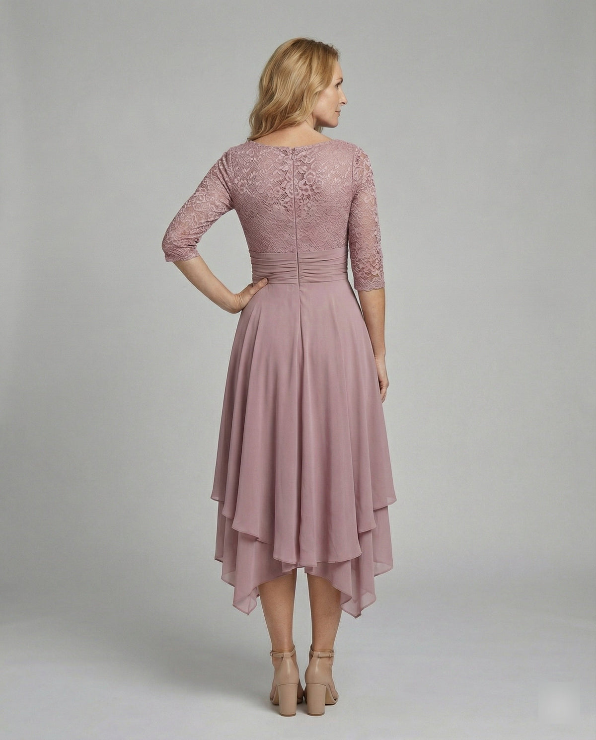 Women's Midi Dress – Relaxed Regular-Fit Stretch Dress