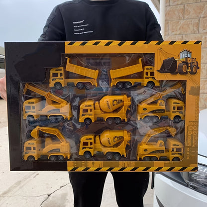 Construction vehicle play set toy trucks for kids