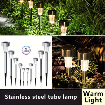 Solar Sensor Garden Lights Set – Stylish Outdoor Path Lighting