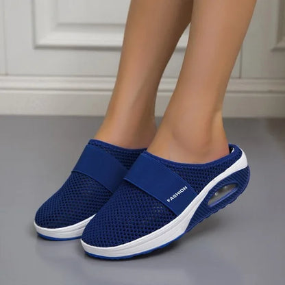 Orthopaedic Wedge Sandals for Women, Arch Support Wedge Heels with Cushioned Sole