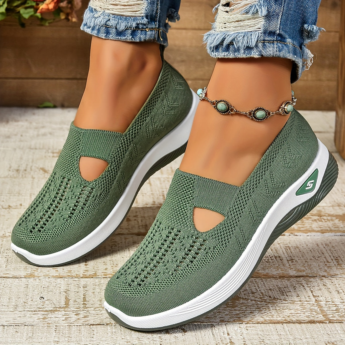 Orthopaedic Mules for Women, Slip-On Comfort Mules with Arch Support Footbed