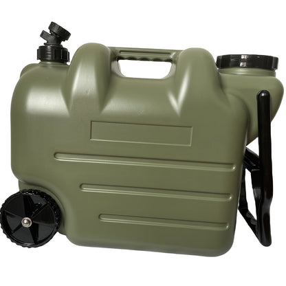 Portable Water Container – 28L Rolling Jerry Can with Wheels