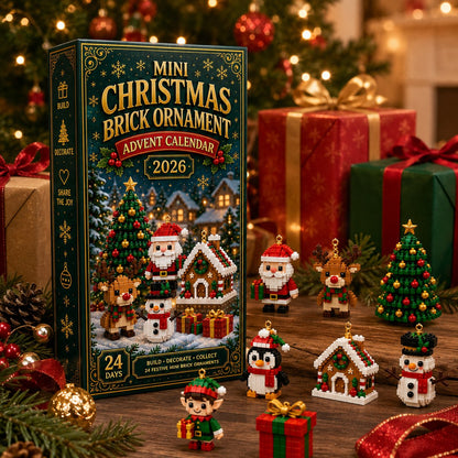 Christmas Advent Calendar – 24 Buildable Mini Figures