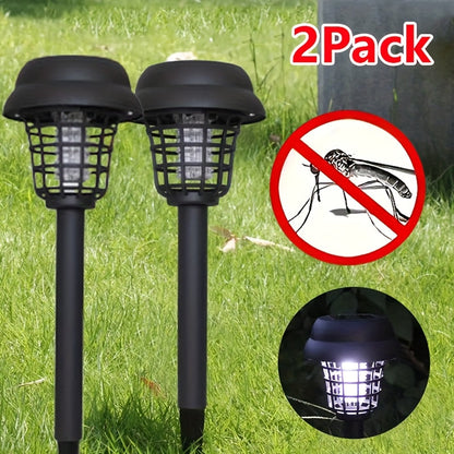 Solar Insect Killer Lamp – Mosquito & Fly Trap, Set of 2