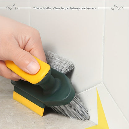 2-in-1 grout and floor scrub brush