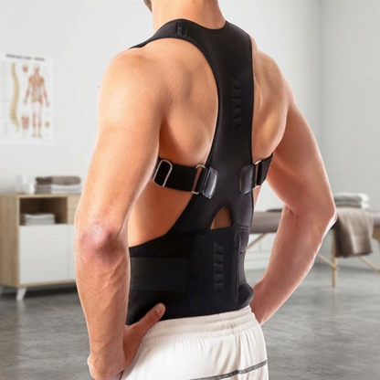 Adjustable Back Support Strap with Buckle Fastening