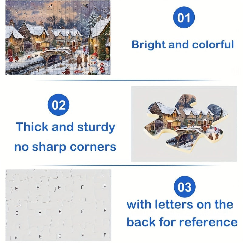 Winter Holidays Jigsaw Puzzle – 1000-Piece Festive Puzzle