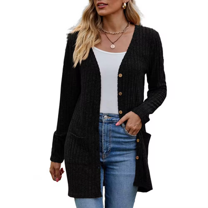 Women's Knit Cardigan – Soft Everyday Cardigan