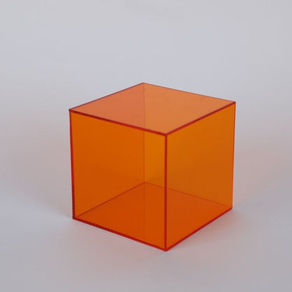 Acrylic Display Storage Boxes – Stackable Colourful Cubes