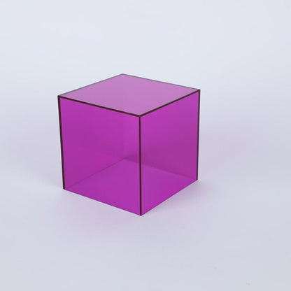 Acrylic Display Storage Boxes – Stackable Colourful Cubes