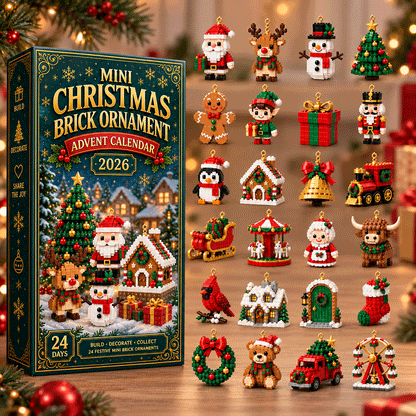 Christmas Advent Calendar – 24 Buildable Mini Figures